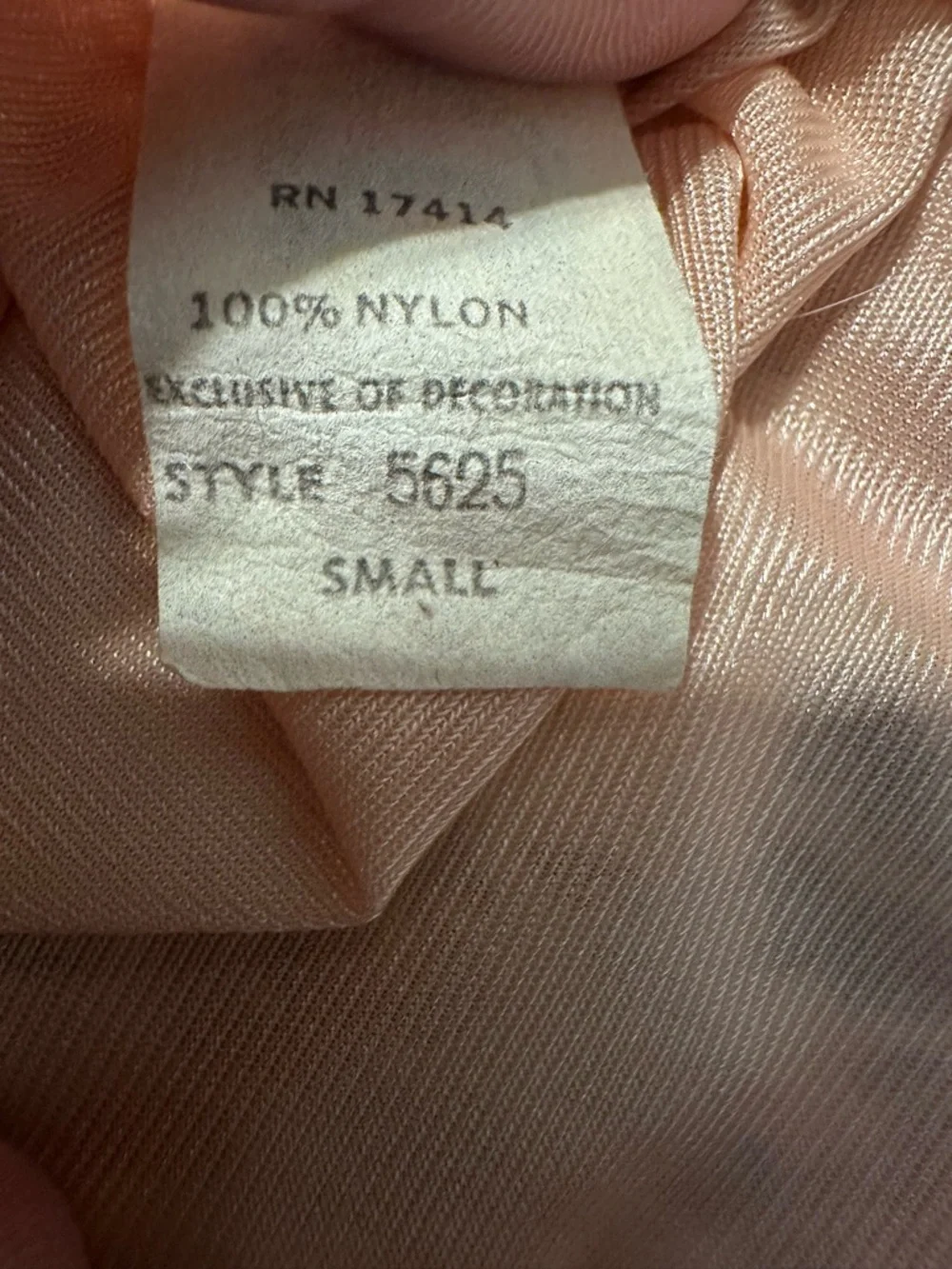 VTG Miss Elaine Peignoir Set Peach Lace Nightgown Robe Coquette 70s EUC- Small